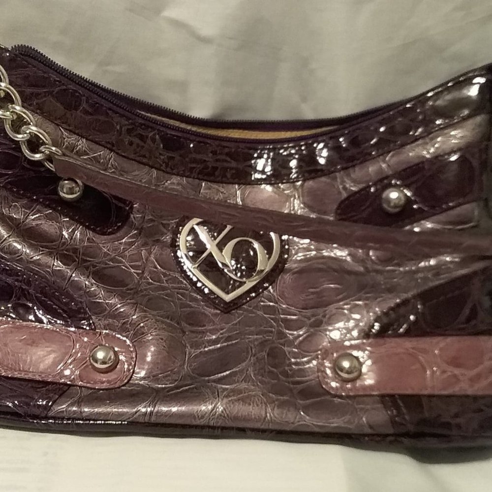 XOXO purple handbag
